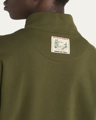 Bottega Veneta Men's Quarter-Zip Sweatshirt | Thumbnail 5