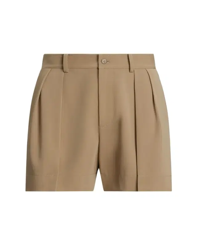 Ralph Lauren Collection Sherri Wool Trench Shorts