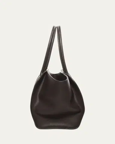 The Row Marlo 12 Tote Bag in Saddle Leather | Thumbnail 2 The Row Marlo 12 Tote Bag in Saddle Leather | Thumbnail 2