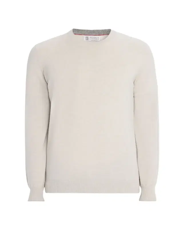 Brunello Cucinelli Men's Cashmere Crewneck Sweater