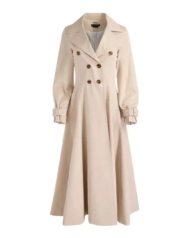 ALICE + OLIVIA Ellie Godet Trench Coat