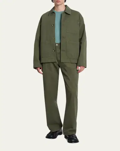 JW Anderson Mens Patch-Pocket Blouson Jacket | Thumbnail 2 JW Anderson Mens Patch-Pocket Blouson Jacket | Thumbnail 2