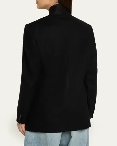Maison Margiela Zip-Front Longline Blazer | Thumbnail 3 Maison Margiela Zip-Front Longline Blazer | Thumbnail 3