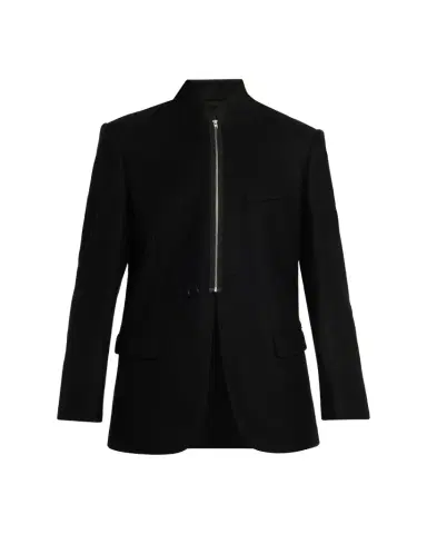 Maison Margiela Zip-Front Longline Blazer | Thumbnail 1 Maison Margiela Zip-Front Longline Blazer | Thumbnail 1