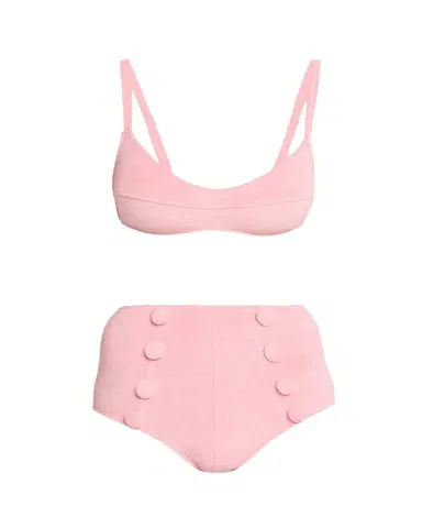 Lisa Marie Fernandez Terry Cloth Balconette High-Waist Two-Piece Swimsuit | Thumbnail 1 Lisa Marie Fernandez Terry Cloth Balconette High-Waist Two-Piece Swimsuit | Thumbnail 1