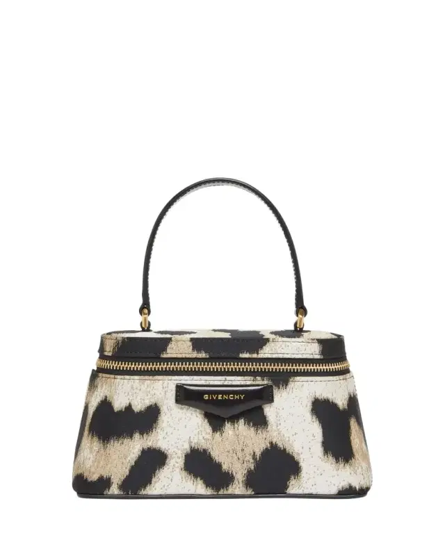 Givenchy Antigona Animal-Print Vanity Bag