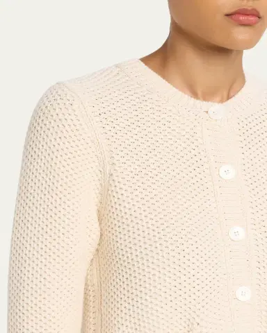 MAJESTIC FILATURES Button-Front Organic Cotton Knit Cardigan | Thumbnail 5 MAJESTIC FILATURES Button-Front Organic Cotton Knit Cardigan | Thumbnail 5