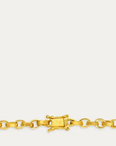 DARIUS 18K Yellow Gold Signature Chain Necklace, 17"L | Thumbnail 3