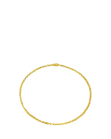 DARIUS 18K Yellow Gold Signature Chain Necklace, 17"L | Thumbnail 1