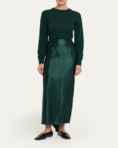 FFORME Jovie Seamless Satin MaxiSkirt | Thumbnail 2