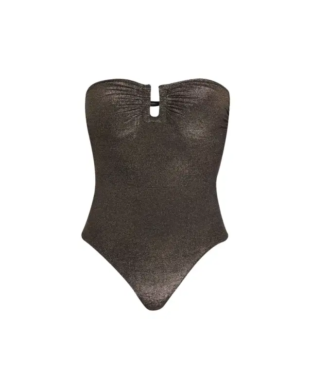 Ulla Johnson Monterey Strapless One-Piece Swimsuit
