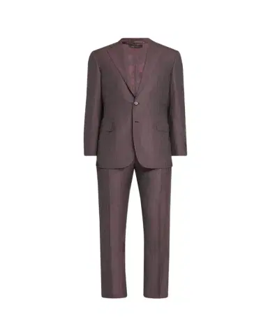 Brioni Men's Wool Herringbone Single-Breasted Suit | Thumbnail 1 Brioni Men's Wool Herringbone Single-Breasted Suit | Thumbnail 1