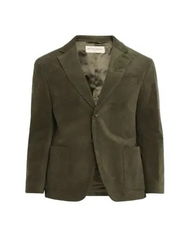 OFFICINE GÉNÉRALE Men's Michel Corduroy Single-Breasted Sport Coat | Thumbnail 1