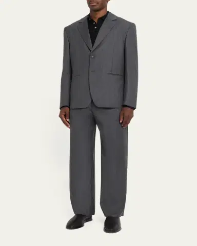 Officine Generale Men's Melvyn Wool-Blend Sport Coat | Thumbnail 2