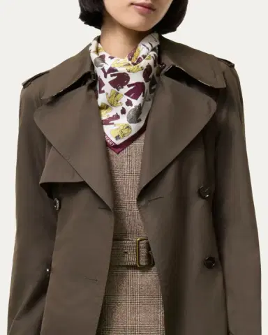 Burberry Pembury Belted A-Line Trench Coat | Thumbnail 5