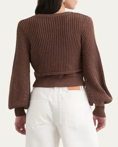 Toccin Tori Blouson-Sleeve Cardigan | Thumbnail 3 Toccin Tori Blouson-Sleeve Cardigan | Thumbnail 3