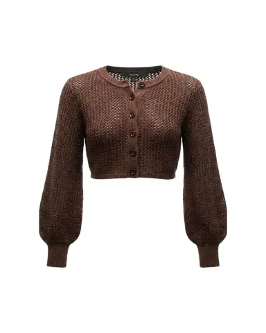 Toccin Tori Blouson-Sleeve Cardigan | Thumbnail 1 Toccin Tori Blouson-Sleeve Cardigan | Thumbnail 1