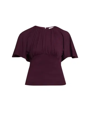 Rabanne Ruched Stretch Jersey Batwing Top | Thumbnail 1 Rabanne Ruched Stretch Jersey Batwing Top | Thumbnail 1