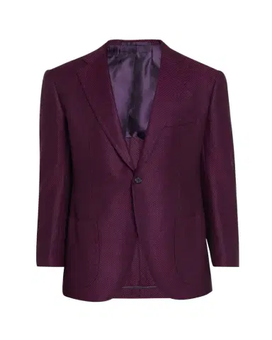 Cesare Attolini Men's Cashmere Diagonal-Texture Single-Breasted Sport Coat | Thumbnail 1 Cesare Attolini Men's Cashmere Diagonal-Texture Single-Breasted Sport Coat | Thumbnail 1