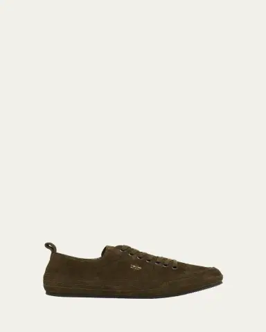 TOM FORD Men's Dean Suede Cap Toe Low-Top Sneakers | Thumbnail 6 TOM FORD Men's Dean Suede Cap Toe Low-Top Sneakers | Thumbnail 6