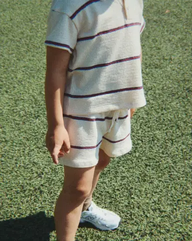 Konges Slojd Boy's Trio Striped Drawstring Shorts, Size 9M-10 | Thumbnail 5