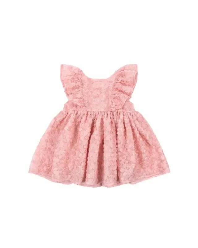 Girl's Ally Flower Dress, Size 18M-10