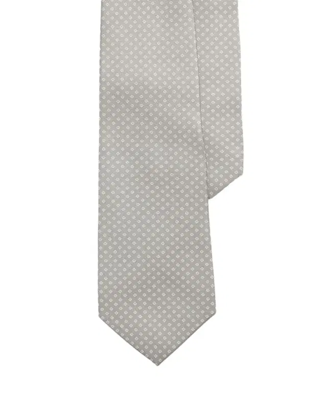 Ralph Lauren Purple Label Men's Twill Micro-Geometric Tie