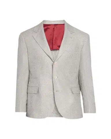 Brunello Cucinelli Men's Cavallery Silk and Cashmere Single-Breasted Sport Coat | Thumbnail 1