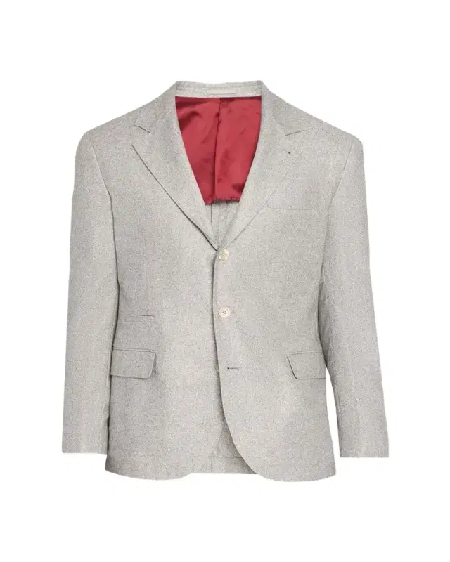 Brunello Cucinelli Men's Cavallery Silk and Cashmere Single-Breasted Sport Coat