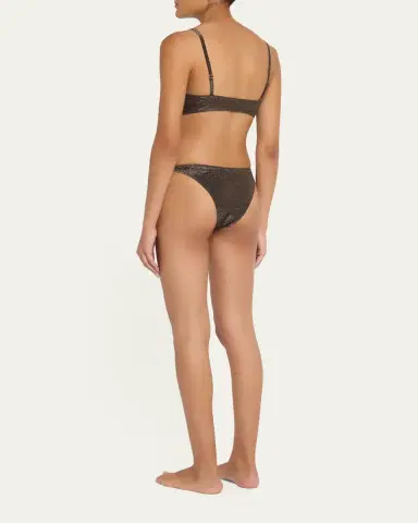 Ulla Johnson Noa Tie-Front Bikini Top | Thumbnail 3 Ulla Johnson Noa Tie-Front Bikini Top | Thumbnail 3