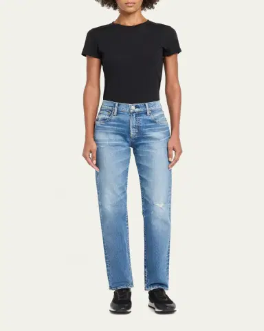 Moussy Vintage Slim Straight Jeans | Thumbnail 2 Moussy Vintage Slim Straight Jeans | Thumbnail 2