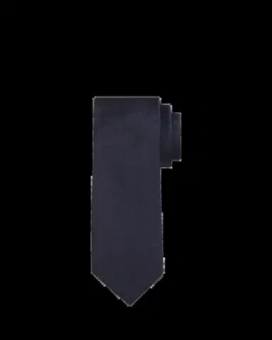 TOM FORD Men's Solid Linen Tie | Thumbnail 2 TOM FORD Men's Solid Linen Tie | Thumbnail 2