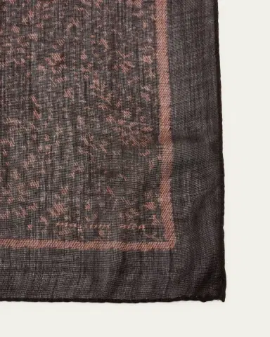 Massimo Alba Men's Cashmere-Silk Paisley Handkerchief | Thumbnail 2