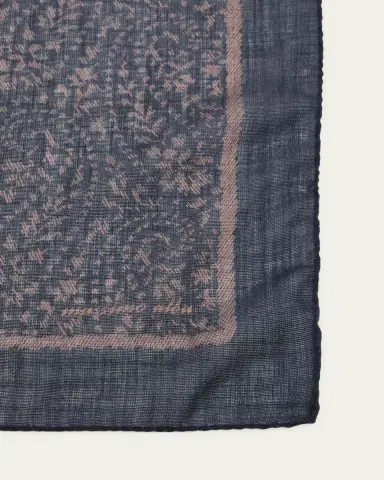 Massimo Alba Men's Cashmere-Silk Paisley Handkerchief | Thumbnail 6