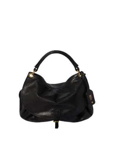Miu Miu Rendez-Vous Nappa Leather Top-Handle Bag | Thumbnail 1 Miu Miu Rendez-Vous Nappa Leather Top-Handle Bag | Thumbnail 1