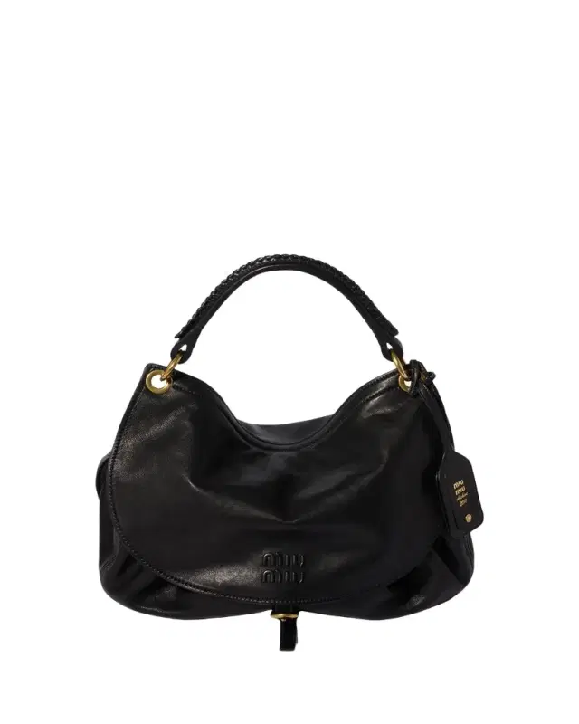 Miu Miu Rendez-Vous Nappa Leather Top-Handle Bag