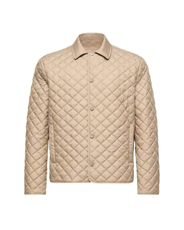 Moncler Men's Avrelie Diamond Quilted Padded Shirt Jacket