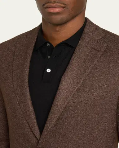 Boglioli Men's K-Jacket Silk and Cashmere Jersey Knit Sport Coat | Thumbnail 5 Boglioli Men's K-Jacket Silk and Cashmere Jersey Knit Sport Coat | Thumbnail 5