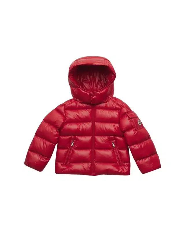 Moncler Boy's Maya Hooded Short Down Jacket, Size 6M-3