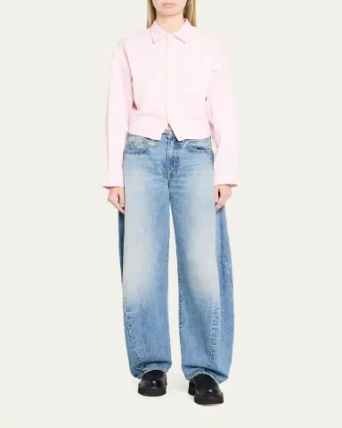 R13 Split-Hem Boyfriend Shirt | Thumbnail 2 R13 Split-Hem Boyfriend Shirt | Thumbnail 2