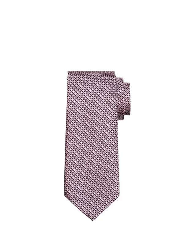 TOM FORD Men's Linen Jacquard Tie