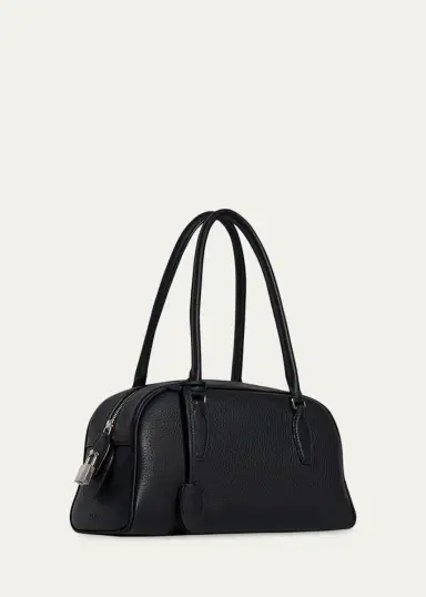 The Row India East-West Leather Bowling Shoulder Bag | Thumbnail 2 The Row India East-West Leather Bowling Shoulder Bag | Thumbnail 2