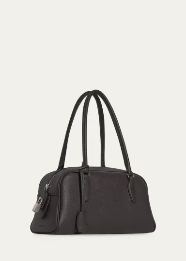 The Row India East-West Leather Bowling Shoulder Bag | Thumbnail 5 The Row India East-West Leather Bowling Shoulder Bag | Thumbnail 5