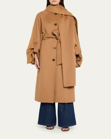 Zimmermann Valiant Wool Scarf Maxi Coat | Thumbnail 2 Zimmermann Valiant Wool Scarf Maxi Coat | Thumbnail 2