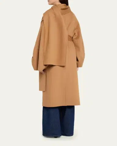 Zimmermann Valiant Wool Scarf Maxi Coat | Thumbnail 3 Zimmermann Valiant Wool Scarf Maxi Coat | Thumbnail 3