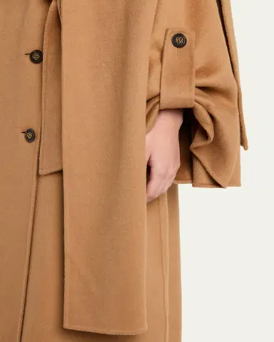 Zimmermann Valiant Wool Scarf Maxi Coat | Thumbnail 5 Zimmermann Valiant Wool Scarf Maxi Coat | Thumbnail 5