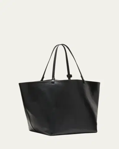 The Row Park Tote Three in Lux Grained Calfskin | Thumbnail 3 The Row Park Tote Three in Lux Grained Calfskin | Thumbnail 3