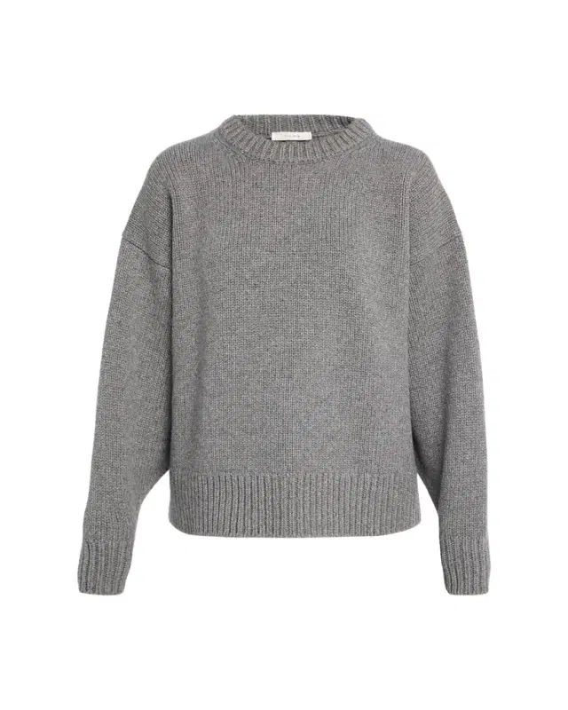 THE ROW Ophelia Wool-Cashmere Crewneck Sweater