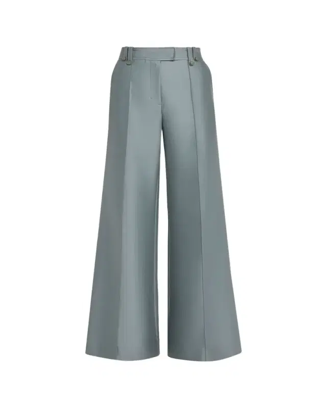 Zimmermann Valiant Structured Wide Flared Pants