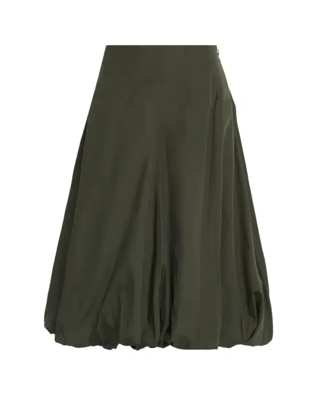 TWP Full Intentions Cotton Bubble Midi Skirt